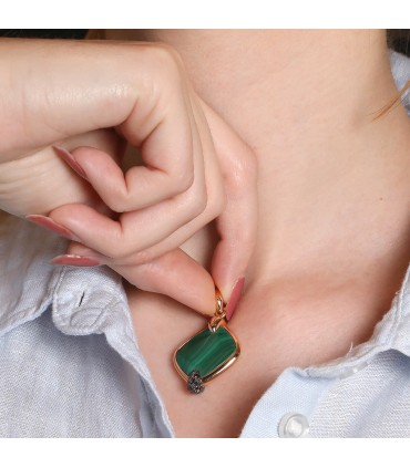 Pendentif Pomellato Ritratto malachite