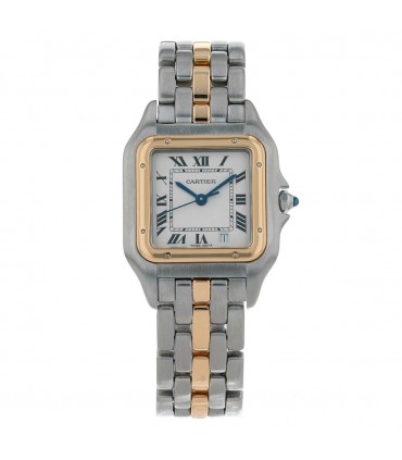 Cartier Panthère stainless steel and gold watch