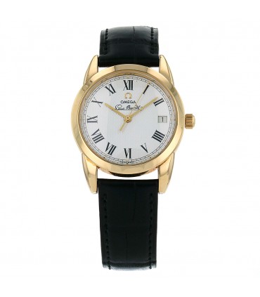 Omega Louis Brandt gold watch