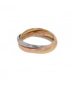 Cartier Trinity three tones gold ring