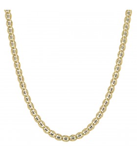 Two tones gold necklace