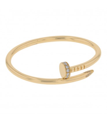 Cartier Juste un Clou diamonds and gold bracelet