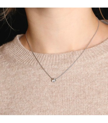 Collier or et diamant