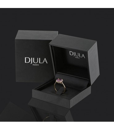 Djula Précieuse amethyst and diamonds ring