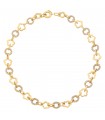 Chanel Camélia diamonds and gold necklace