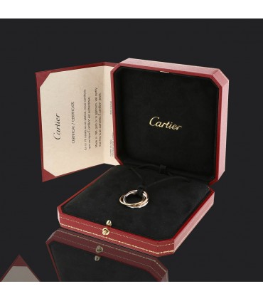 Cartier Trinity three tones gold necklace