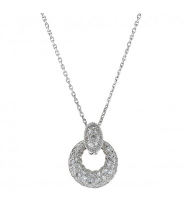 Van Cleef & Arpels Angelique diamonds and gold necklace