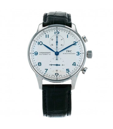 IWC Portuguese Chronograph watch stainless steel watch