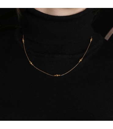 Gold necklace