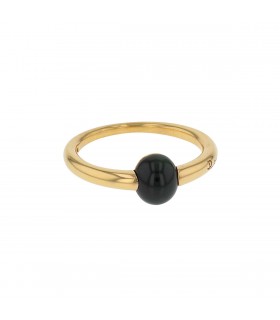 Pomellato M’ama non M’ama tourmaline and gold ring