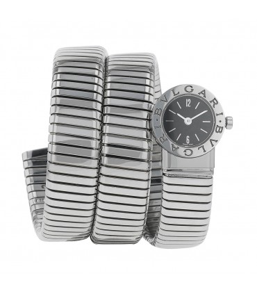 Bulgari Serpenti Tubogas stainless steel watch