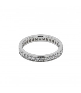 Bulgari MarryMe diamonds and platinum ring