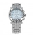 Chopard Happy Sport stainless steel and diamonds watch