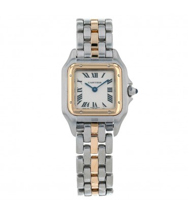 Cartier Panthère gold and stainless steel watch