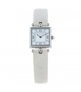 Van Cleef & Arpels Lady Arpels stainless steel and mother of pearl watch