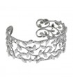 Silver bracelet. Circa 1890.