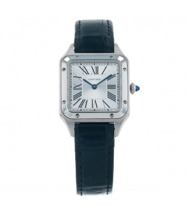 Cartier Santos Dumont stainless steel watch