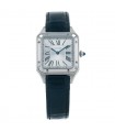 Cartier Santos Dumont stainless steel watch