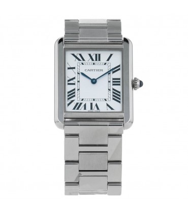 Cartier Tank Solo stainless steel watch