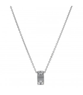 Louis Vuitton Empreinte diamond and gold necklace