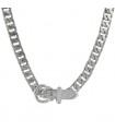 Hermès Boucle Sellier silver necklace