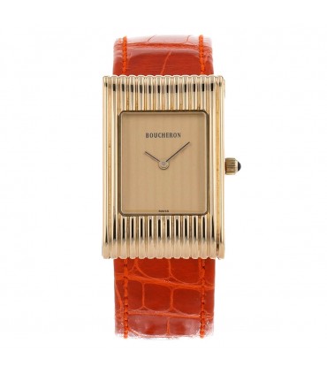 Boucheron Reflet gold watch