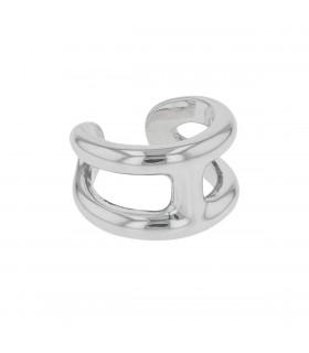 Hermès Osmose silver ring