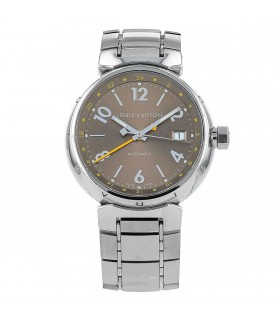 Louis Vuitton Tambour stainless steel watch