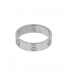 Cartier Love platinum ring