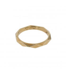 Boucheron Facette gold ring