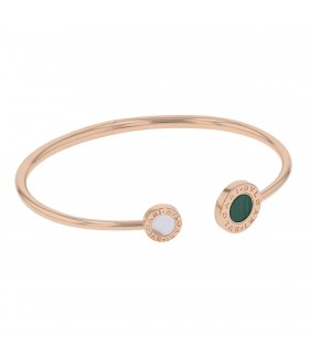 Bulgari Bulgari gold, malachite, onyx and mother-of-pearl bracelet