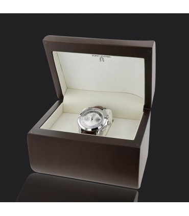 Universal Genève Microrotor Uni-Timer stainless steel watch