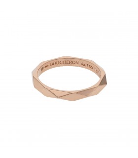 Boucheron Facette gold ring