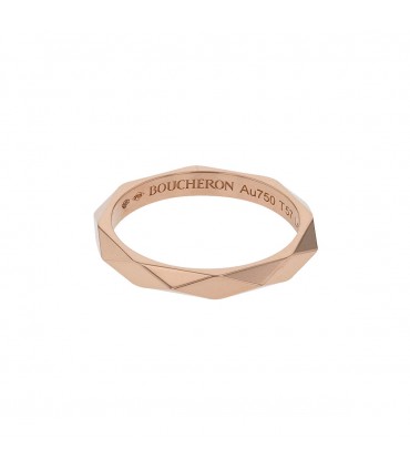 Boucheron Facette gold ring