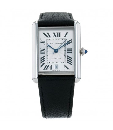 Cartier Tank stainless steel watch