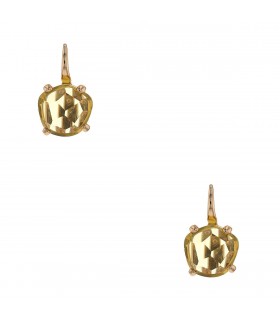 Pomellato Lola citrine and gold earrings