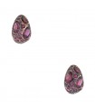 Pomellato Tabou garnets and gold earrings