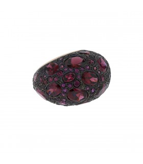 Pomellato Tabou garnets and gold ring