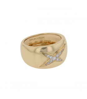 Mauboussin Etoile Divine gold and diamonds ring