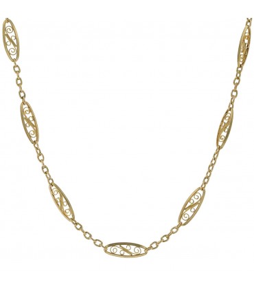 Collier filigrane