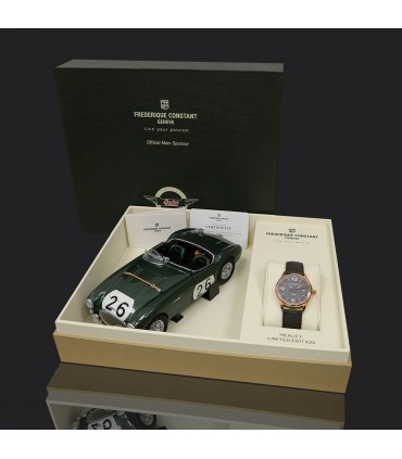 Frederique Constant Vintage Rally Healey gold plated metal watch