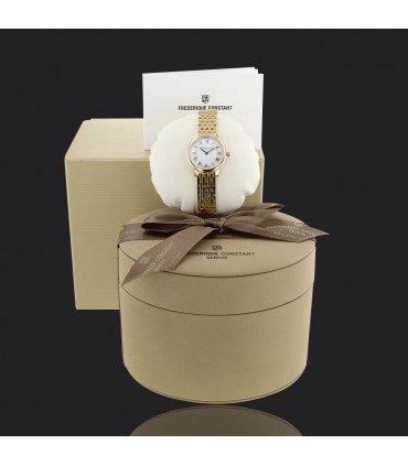 Frederique Constant Classics Slimline Mini gold plated metal watch