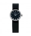 Dior La D diamonds and stainless steel watch