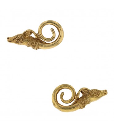 Zolotas gold earrings