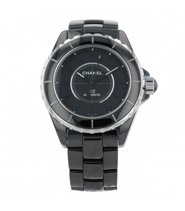 Chanel J12 Phantom ceramic and stainless steet watch