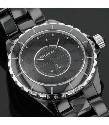 Chanel J12 Phantom ceramic and stainless steet watch