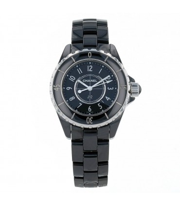 Chanel J12 ceramic and stainless steel watch