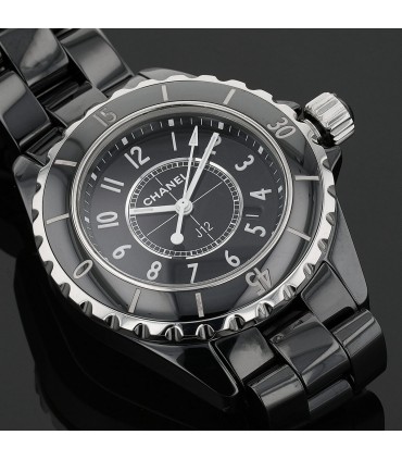 Chanel J12 ceramic and stainless steel watch