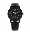 Bulgari Carbongold Roma carbon and gold watch