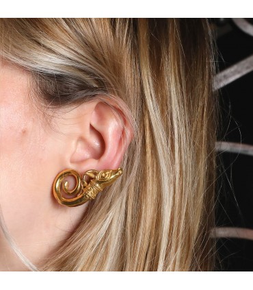 Zolotas gold earrings